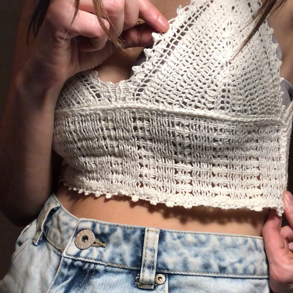 Cutest Crochet Summer Cropped Top